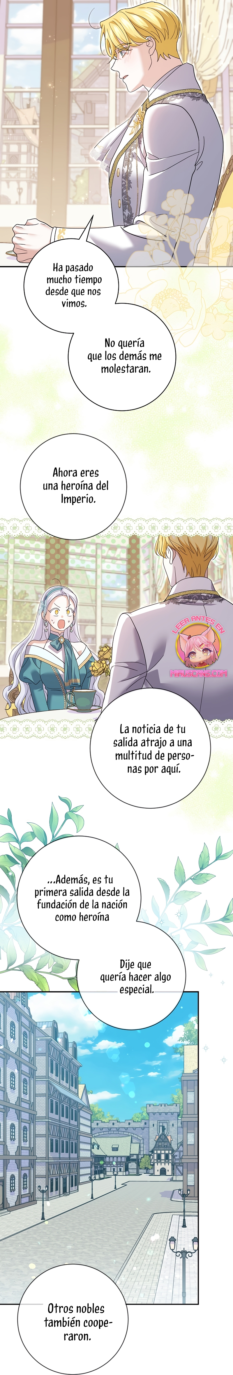 Mi prometido villano se está interponiendo en mi camino de flores Capítulo 35 - Página 36