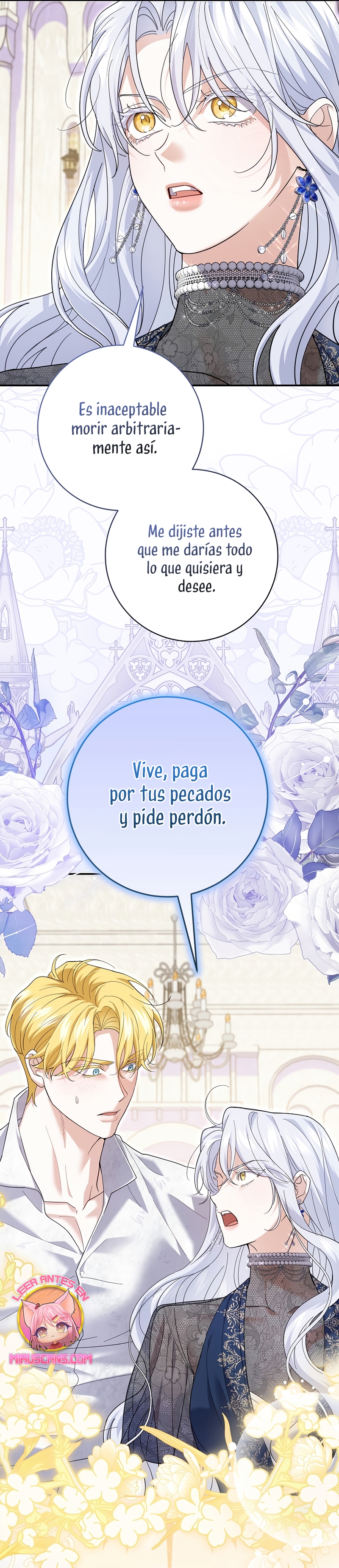 Mi prometido villano se está interponiendo en mi camino de flores Capítulo 38 - Página 35