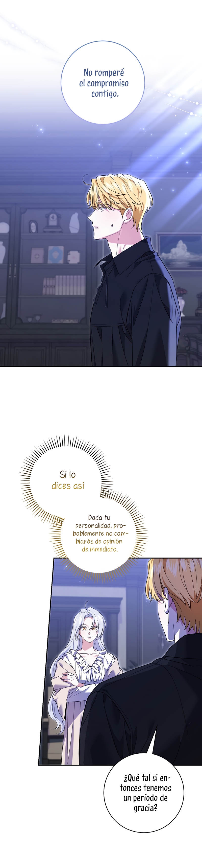 Mi prometido villano se está interponiendo en mi camino de flores Capítulo 42 - Página 3