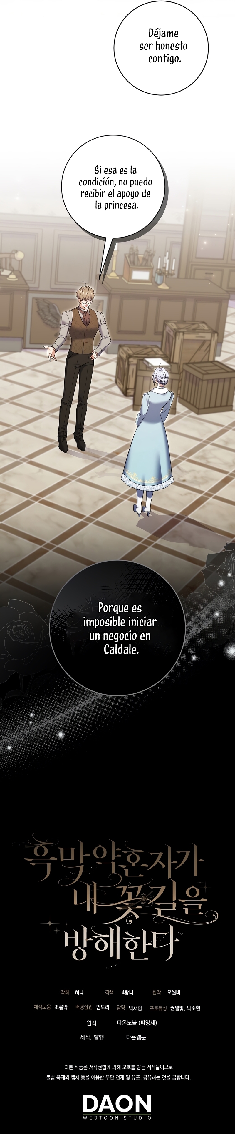 Mi prometido villano se está interponiendo en mi camino de flores Capítulo 42 - Página 34