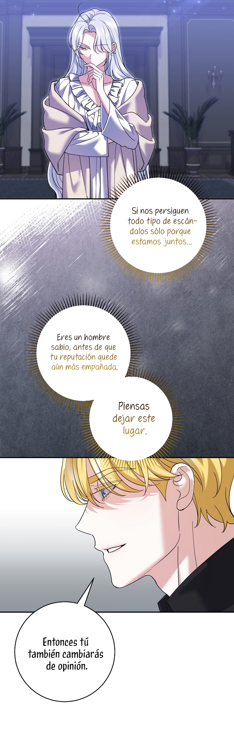 Mi prometido villano se está interponiendo en mi camino de flores Capítulo 42 - Página 5