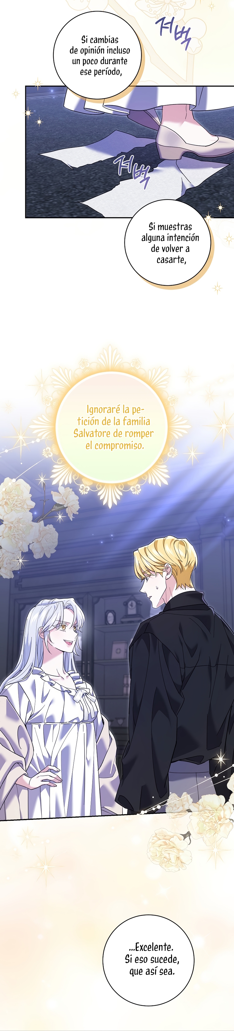 Mi prometido villano se está interponiendo en mi camino de flores Capítulo 42 - Página 7