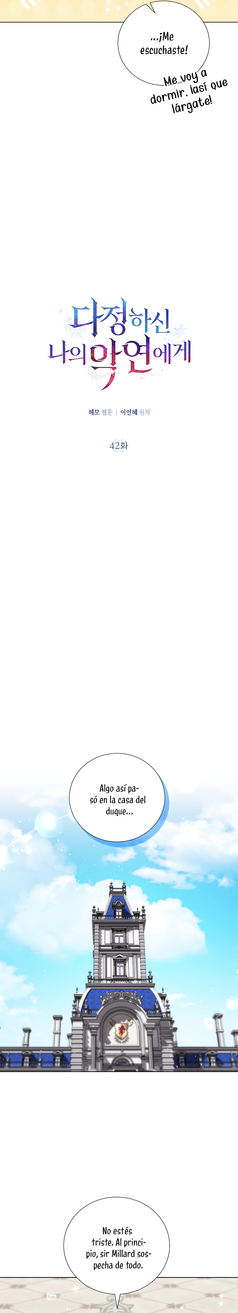 A mi dulce némesis Capítulo 42 - Página 11