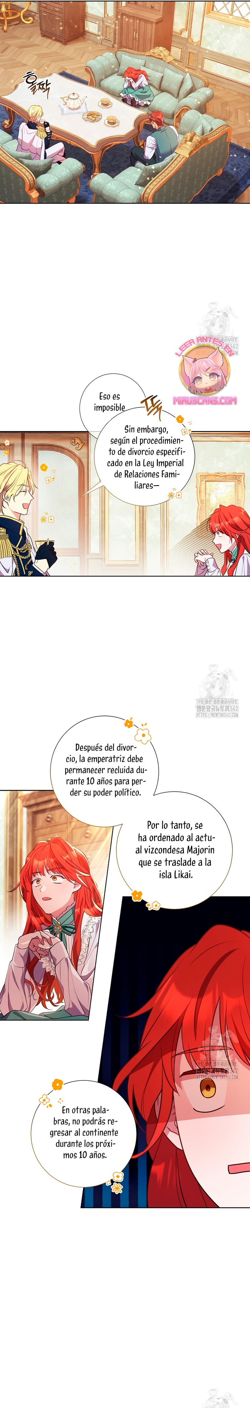 ¿Qué clase de divorcio es éste cuando ni siquiera me he casado, Su Majestad? Capítulo 1 - Página 14