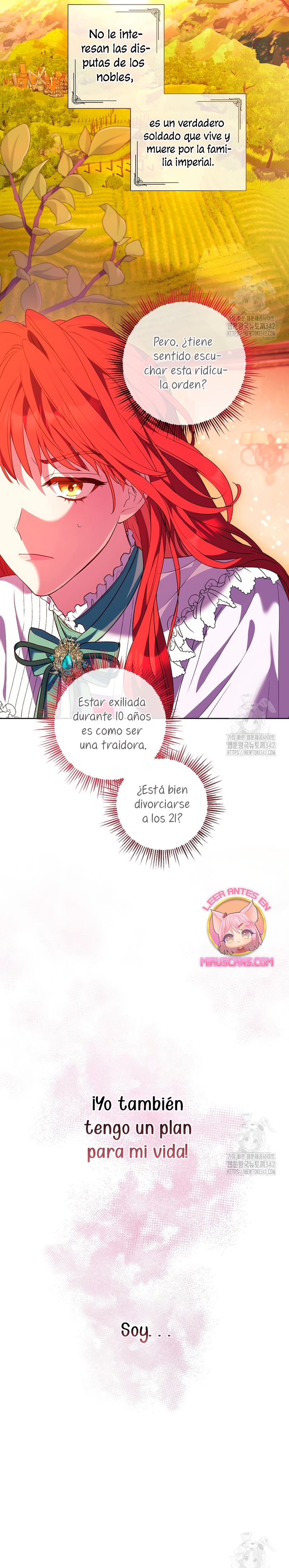 ¿Qué clase de divorcio es éste cuando ni siquiera me he casado, Su Majestad? Capítulo 1 - Página 20