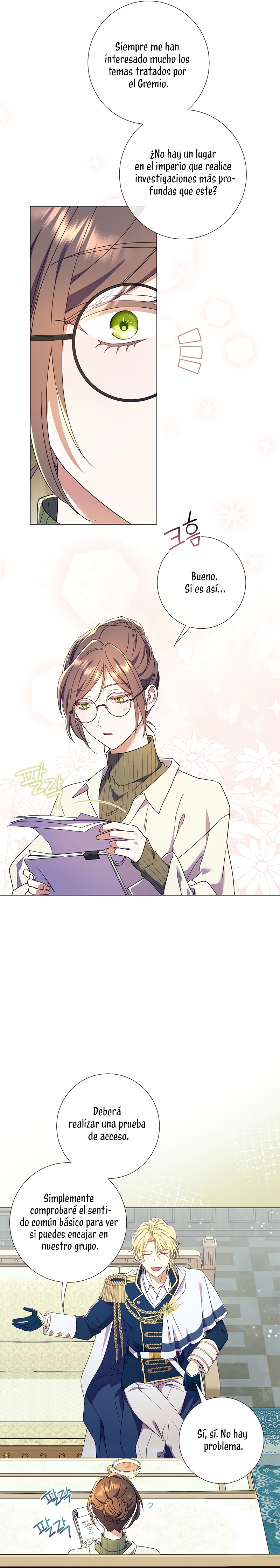 ¿Qué clase de divorcio es éste cuando ni siquiera me he casado, Su Majestad? Capítulo 22 - Página 13