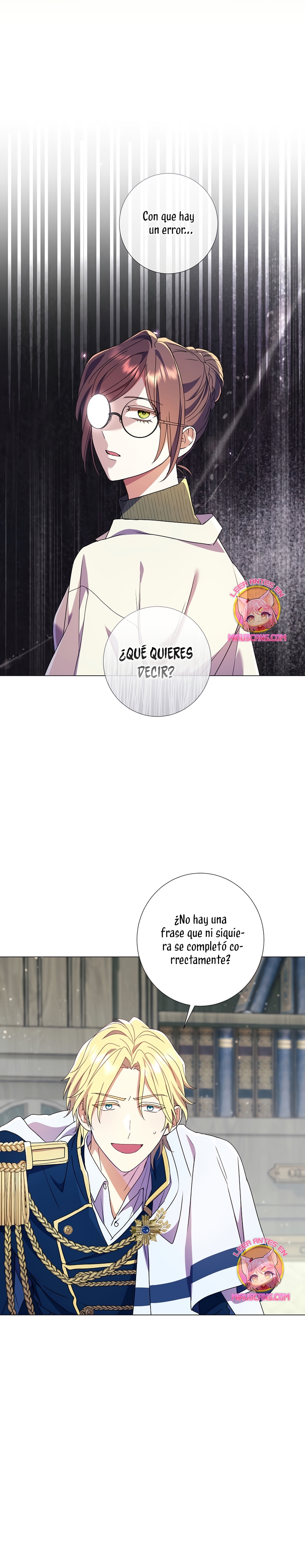 ¿Qué clase de divorcio es éste cuando ni siquiera me he casado, Su Majestad? Capítulo 22 - Página 20