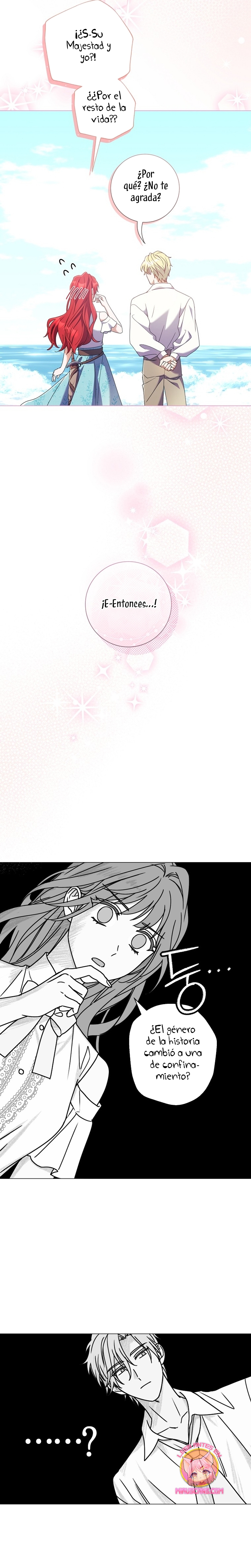 ¿Qué clase de divorcio es éste cuando ni siquiera me he casado, Su Majestad? Capítulo 32 - Página 13