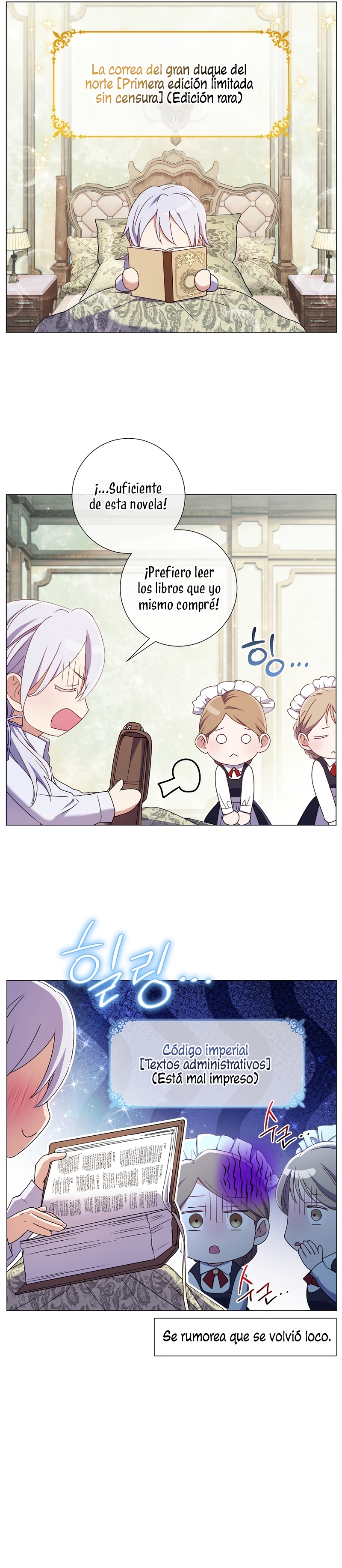 ¿Qué clase de divorcio es éste cuando ni siquiera me he casado, Su Majestad? Capítulo 33.5 - Página 3