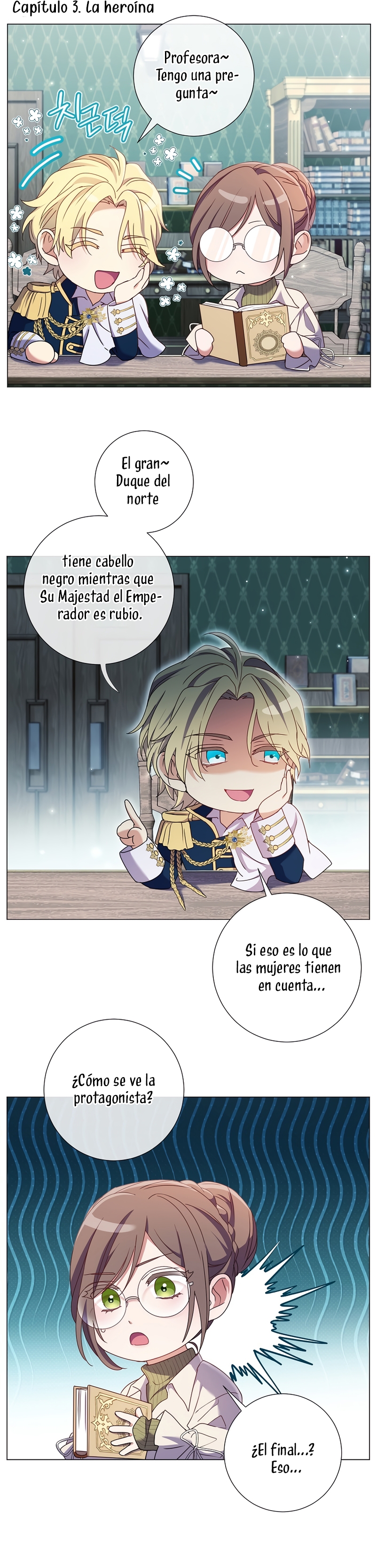 ¿Qué clase de divorcio es éste cuando ni siquiera me he casado, Su Majestad? Capítulo 33.5 - Página 4