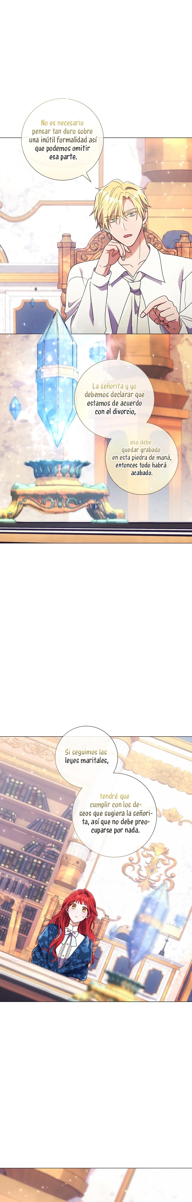 ¿Qué clase de divorcio es éste cuando ni siquiera me he casado, Su Majestad? Capítulo 34 - Página 27