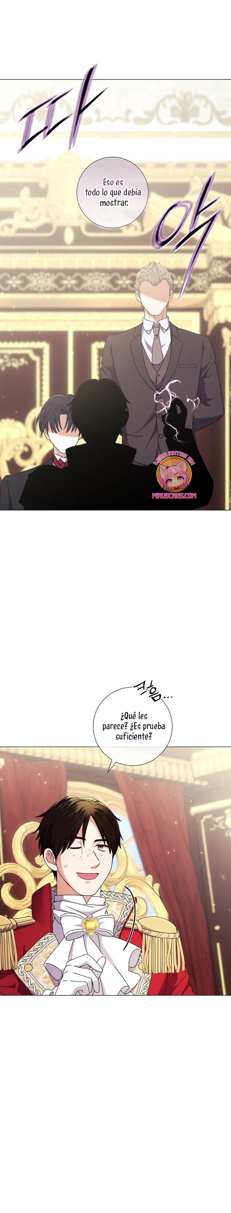 ¿Qué clase de divorcio es éste cuando ni siquiera me he casado, Su Majestad? Capítulo 36 - Página 14