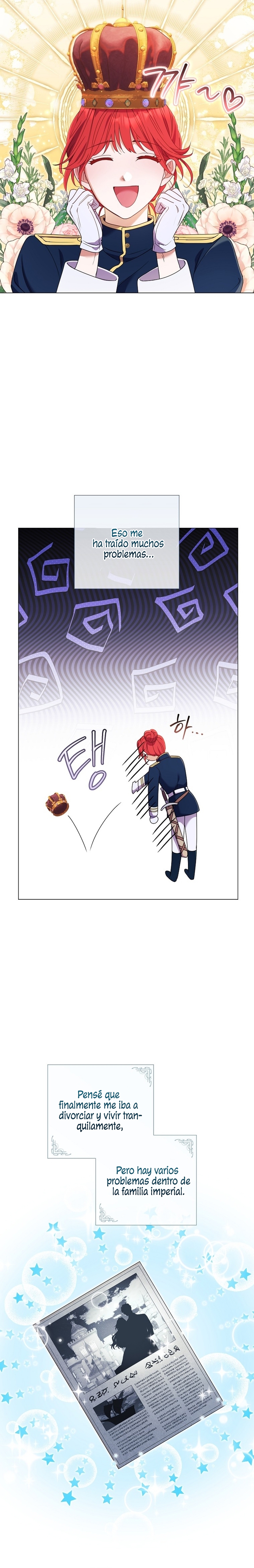 ¿Qué clase de divorcio es éste cuando ni siquiera me he casado, Su Majestad? Capítulo 37 - Página 3