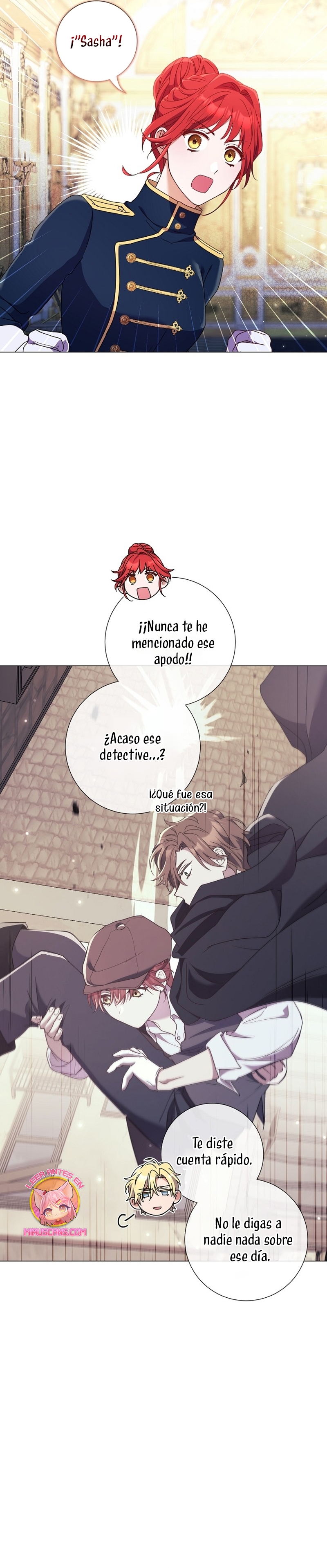 ¿Qué clase de divorcio es éste cuando ni siquiera me he casado, Su Majestad? Capítulo 37 - Página 8