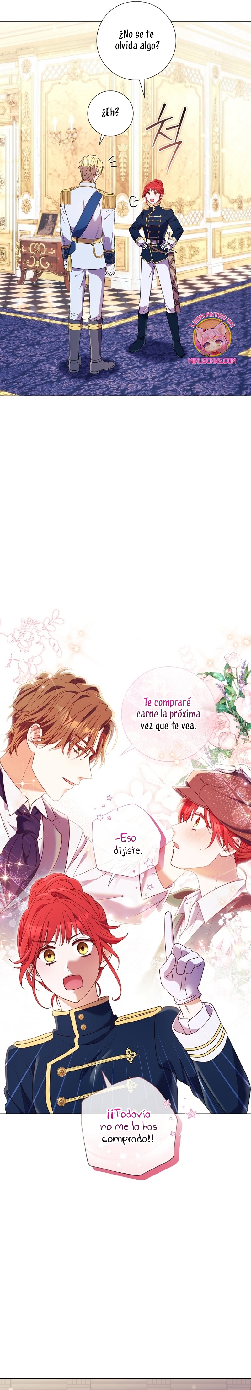 ¿Qué clase de divorcio es éste cuando ni siquiera me he casado, Su Majestad? Capítulo 37 - Página 9