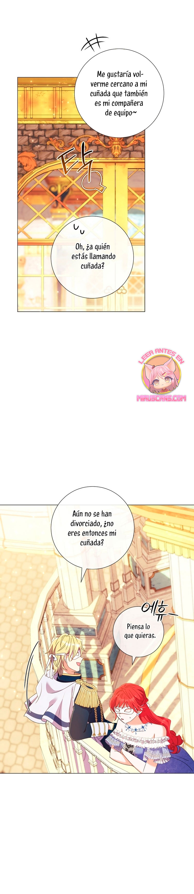 ¿Qué clase de divorcio es éste cuando ni siquiera me he casado, Su Majestad? Capítulo 35 - Página 35