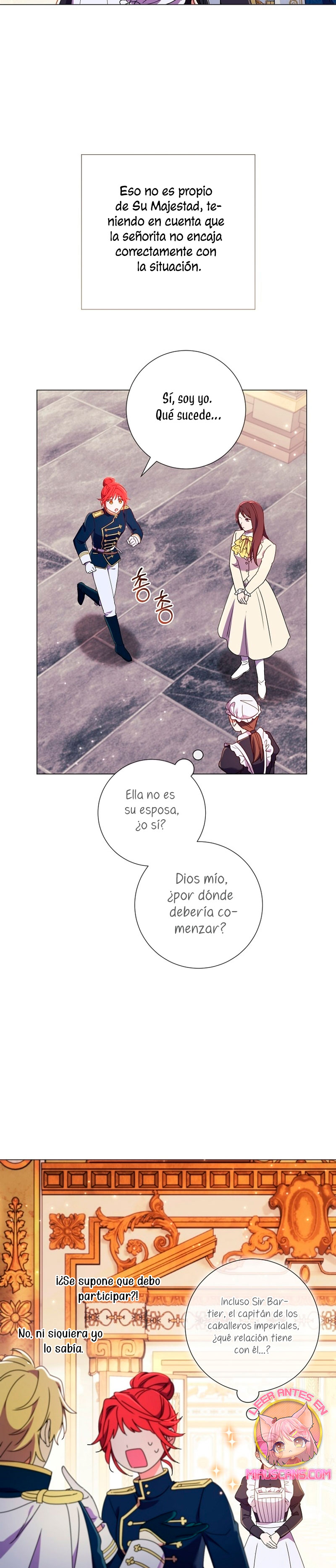 ¿Qué clase de divorcio es éste cuando ni siquiera me he casado, Su Majestad? Capítulo 35 - Página 4