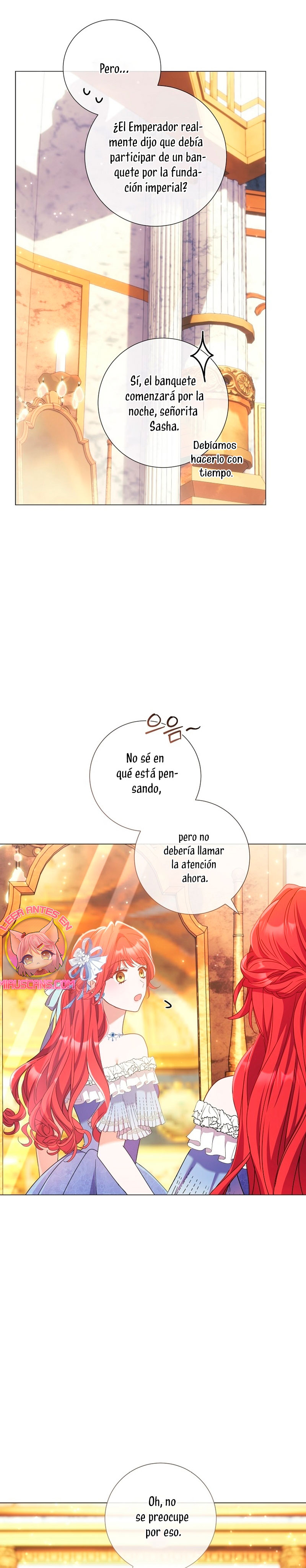 ¿Qué clase de divorcio es éste cuando ni siquiera me he casado, Su Majestad? Capítulo 35 - Página 8