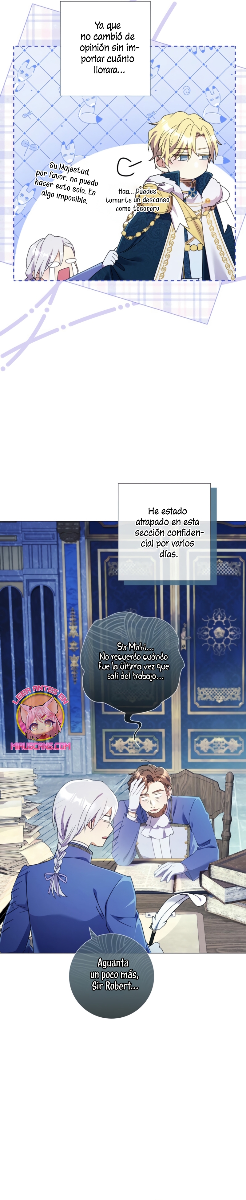 ¿Qué clase de divorcio es éste cuando ni siquiera me he casado, Su Majestad? Capítulo 46 - Página 8