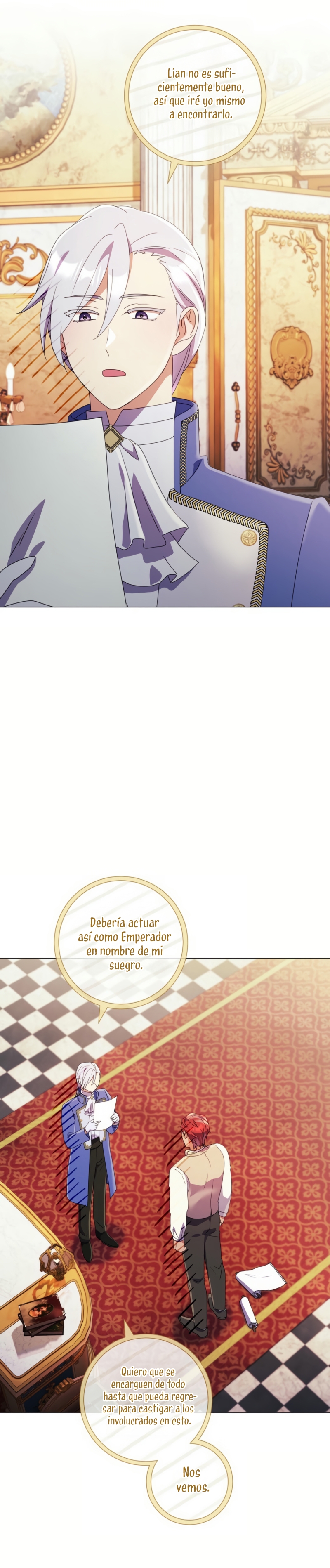 ¿Qué clase de divorcio es éste cuando ni siquiera me he casado, Su Majestad? Capítulo 47 - Página 36