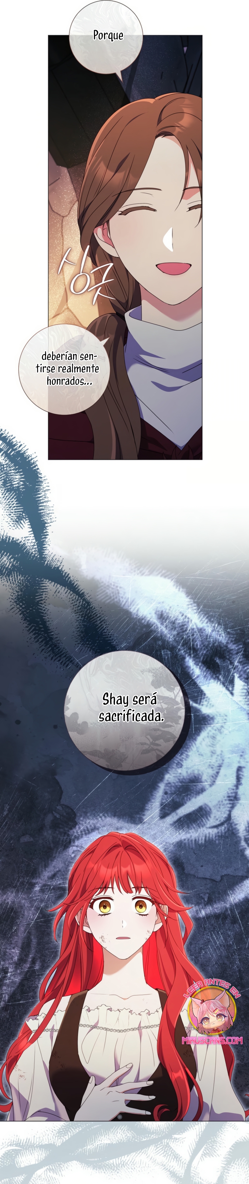 ¿Qué clase de divorcio es éste cuando ni siquiera me he casado, Su Majestad? Capítulo 47 - Página 8