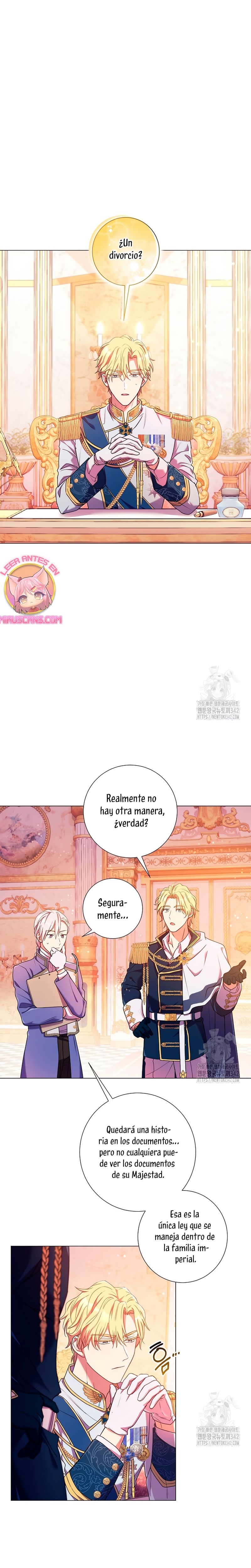 ¿Qué clase de divorcio es éste cuando ni siquiera me he casado, Su Majestad? Capítulo 5 - Página 3