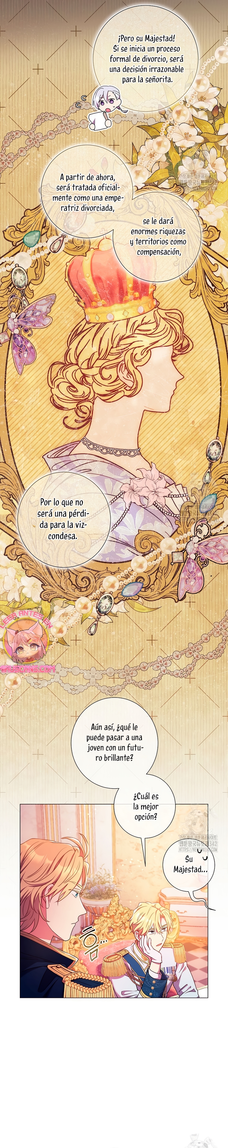¿Qué clase de divorcio es éste cuando ni siquiera me he casado, Su Majestad? Capítulo 5 - Página 7
