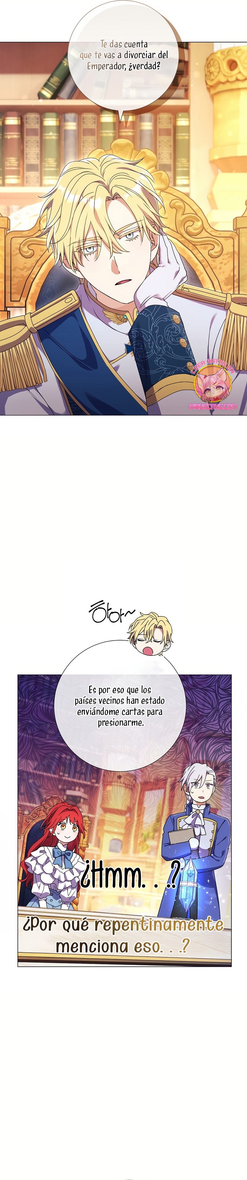 ¿Qué clase de divorcio es éste cuando ni siquiera me he casado, Su Majestad? Capítulo 53 - Página 24