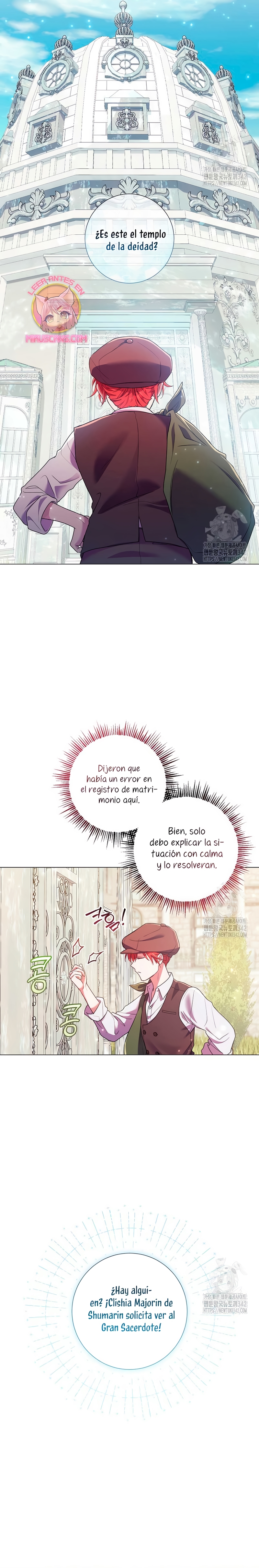 ¿Qué clase de divorcio es éste cuando ni siquiera me he casado, Su Majestad? Capítulo 8 - Página 16