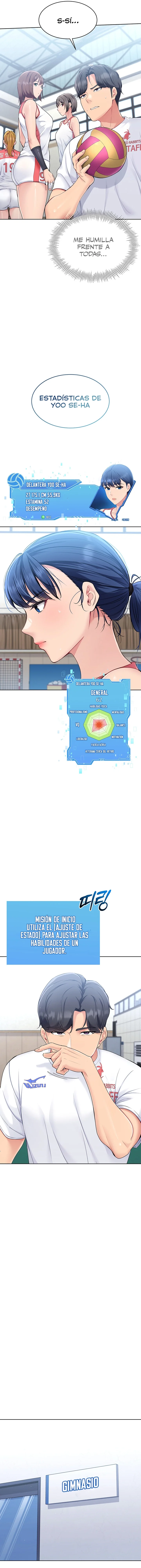 Configurando A Mi Equipo De Voley Bol Capítulo 1 - Página 12
