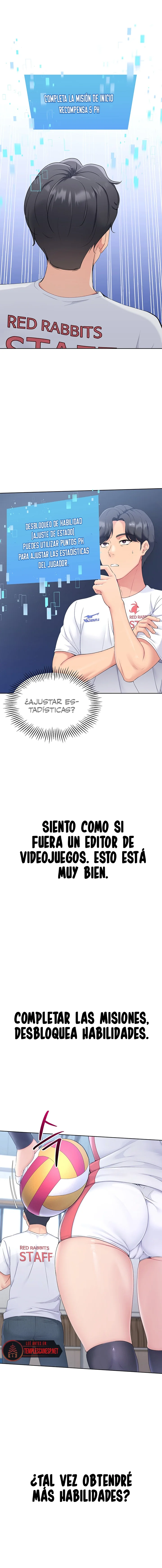 Configurando A Mi Equipo De Voley Bol Capítulo 1 - Página 9