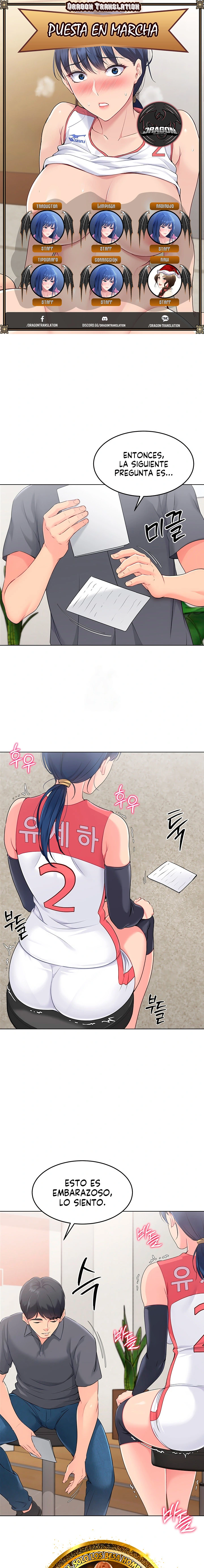 Configurando A Mi Equipo De Voley Bol Capítulo 13 - Página 1