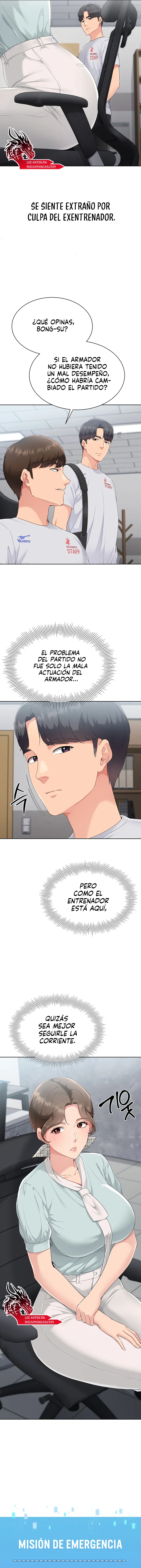 Configurando A Mi Equipo De Voley Bol Capítulo 38 - Página 9
