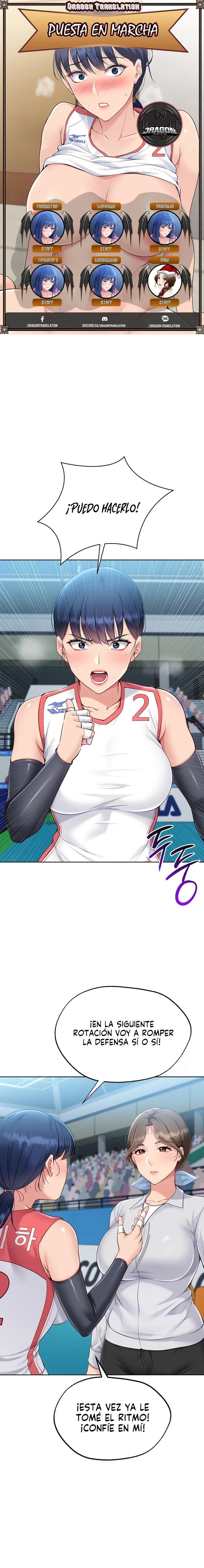 Configurando A Mi Equipo De Voley Bol Capítulo 52 - Página 1