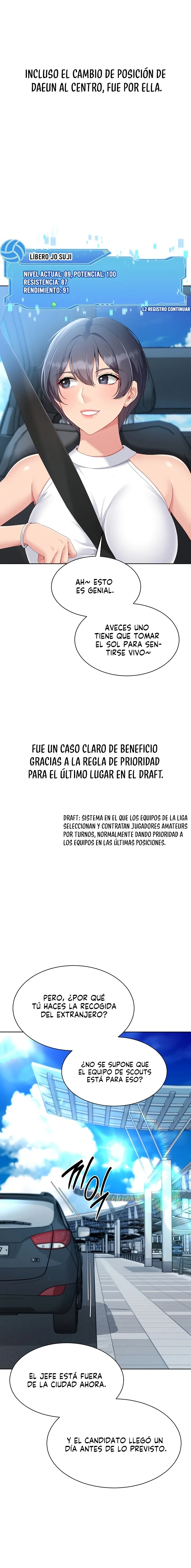 Configurando A Mi Equipo De Voley Bol Capítulo 57 - Página 16