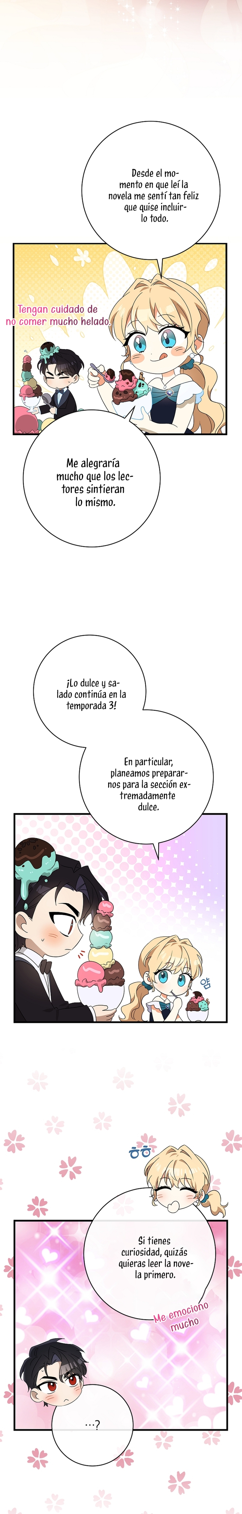 Estoy destinada a convertirme en la salvadora del protagonista Capítulo 103.5 - Página 6