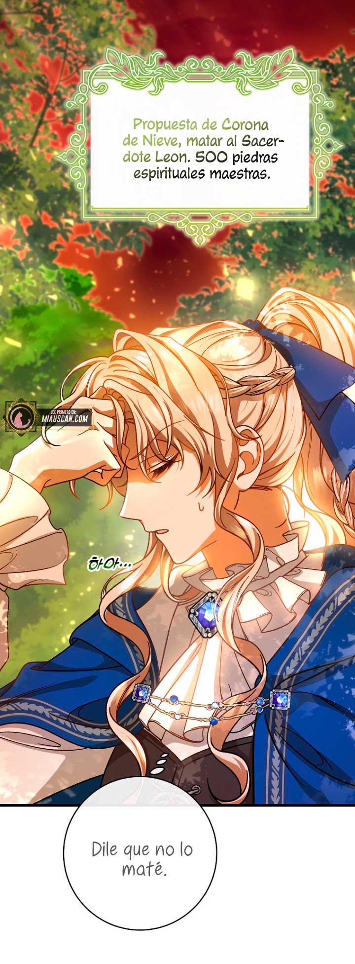 Estoy destinada a convertirme en la salvadora del protagonista Capítulo 43 - Página 35