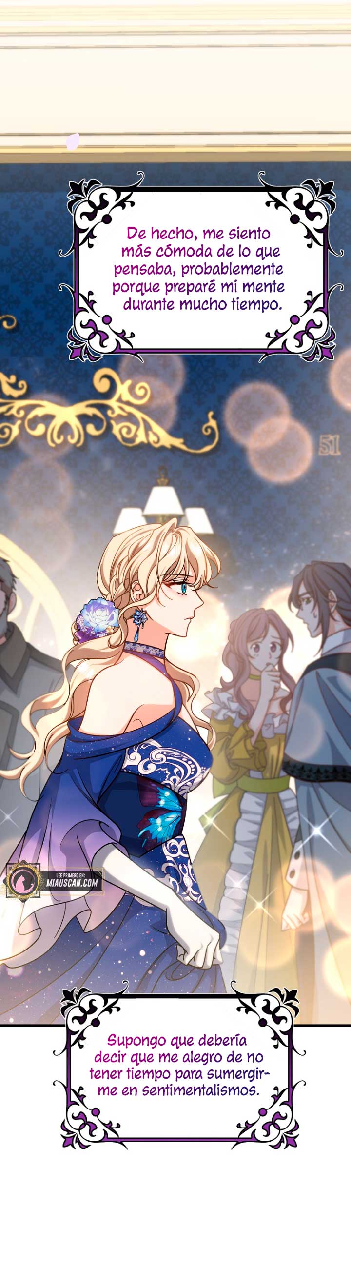 Estoy destinada a convertirme en la salvadora del protagonista Capítulo 45 - Página 61