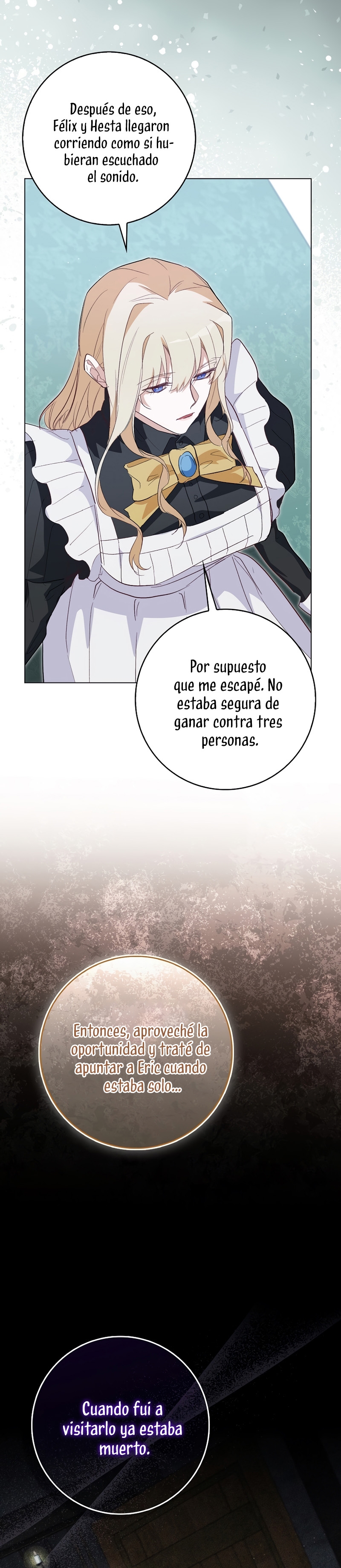 Me convertí en la sirvienta del protagonista de un juego de terror Capítulo 25 - Página 41