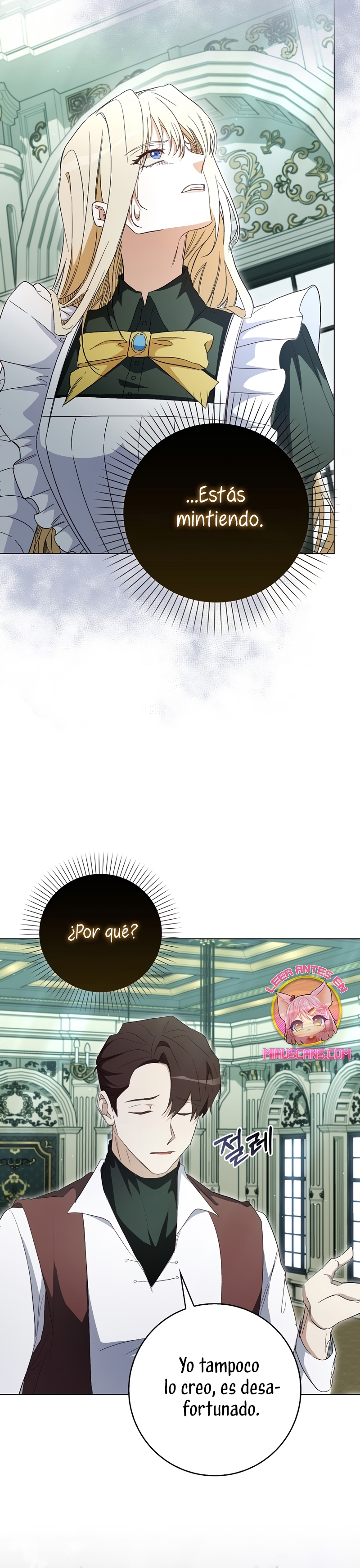 Me convertí en la sirvienta del protagonista de un juego de terror Capítulo 34 - Página 33