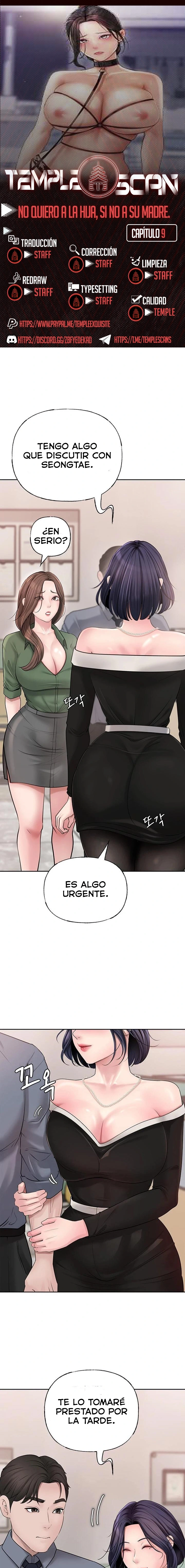 No Quiero A La Hija, Si No A Su Madre Capítulo 9 - Página 1