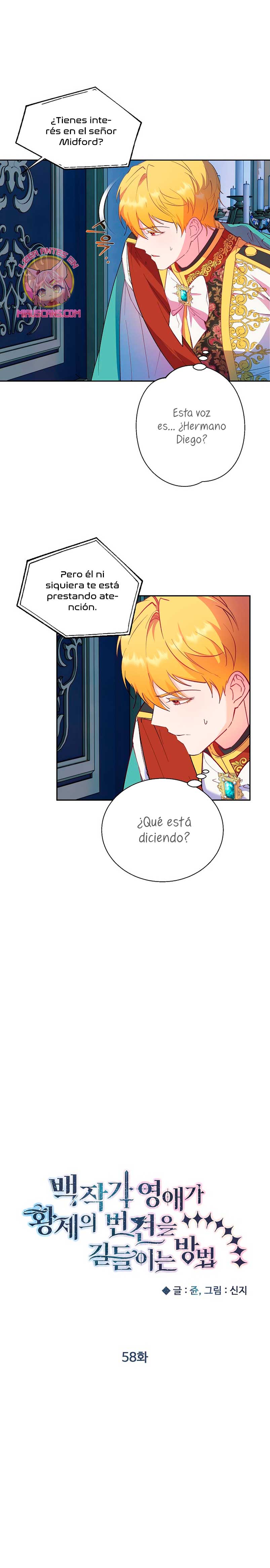 Cómo la joven condesa doma gentilmente al perro del emperador Capítulo 58 - Página 6