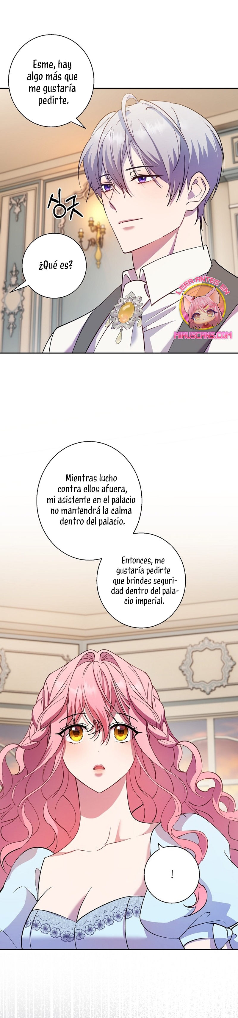 Cómo la joven condesa doma gentilmente al perro del emperador Capítulo 77 - Página 8