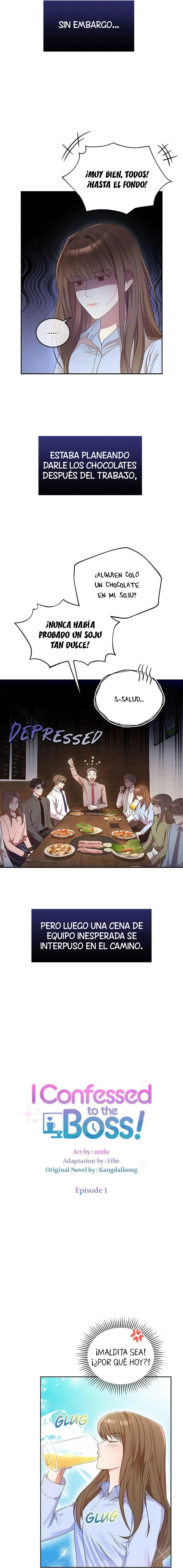 Me confesé al jefe Capítulo 1 - Página 4