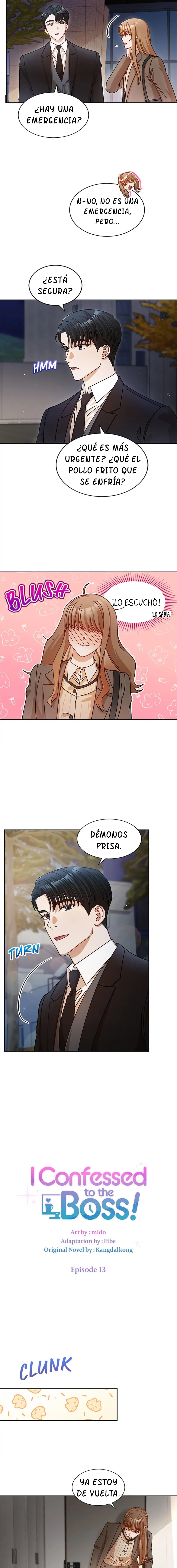 Me confesé al jefe Capítulo 13 - Página 6