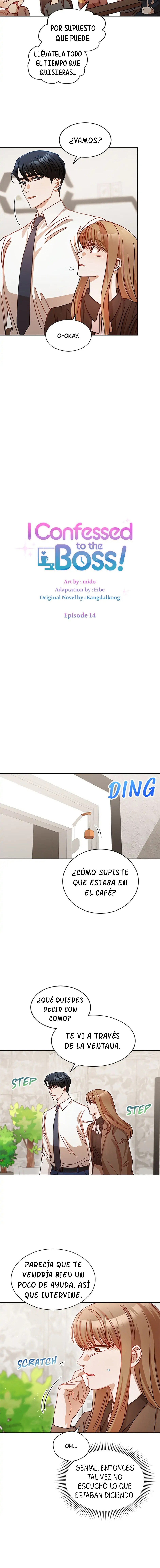 Me confesé al jefe Capítulo 14 - Página 11