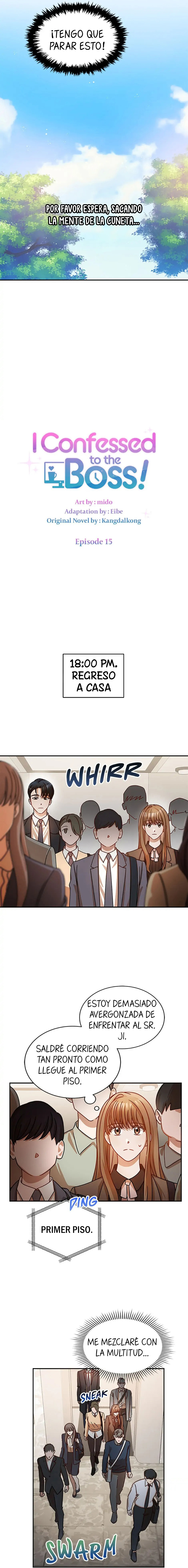 Me confesé al jefe Capítulo 15 - Página 6