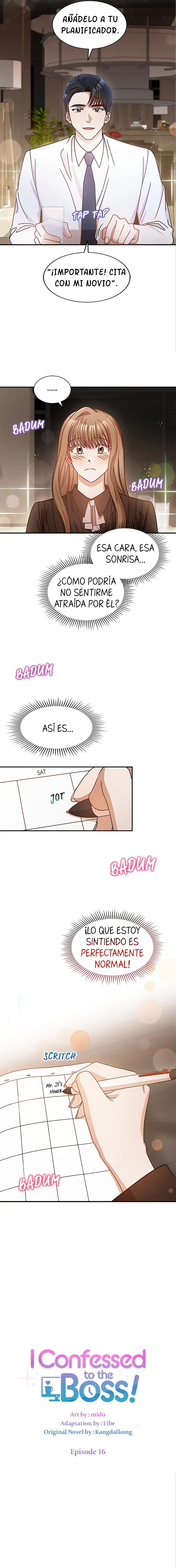 Me confesé al jefe Capítulo 16 - Página 8