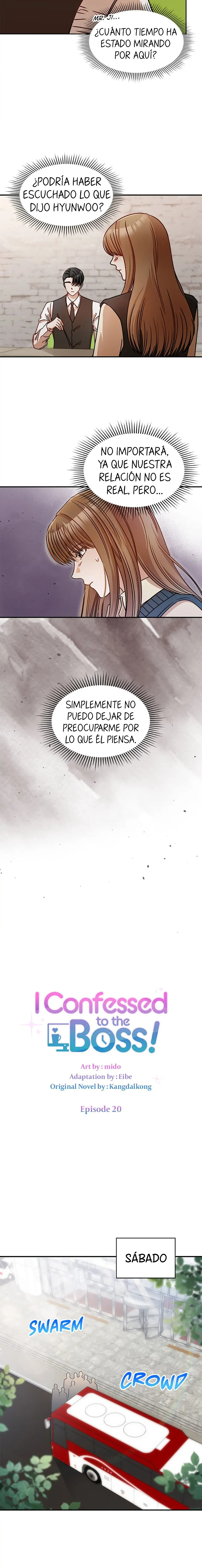 Me confesé al jefe Capítulo 20 - Página 10