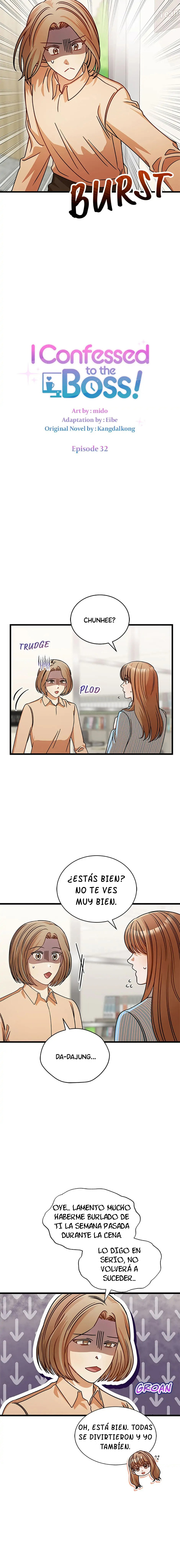 Me confesé al jefe Capítulo 32 - Página 6